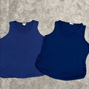 GAP & Lularoe Women's Deep Blue Tank Top Set
